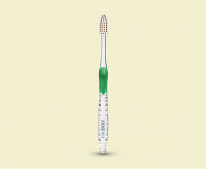 Zahnbürste Schungit mit Gold