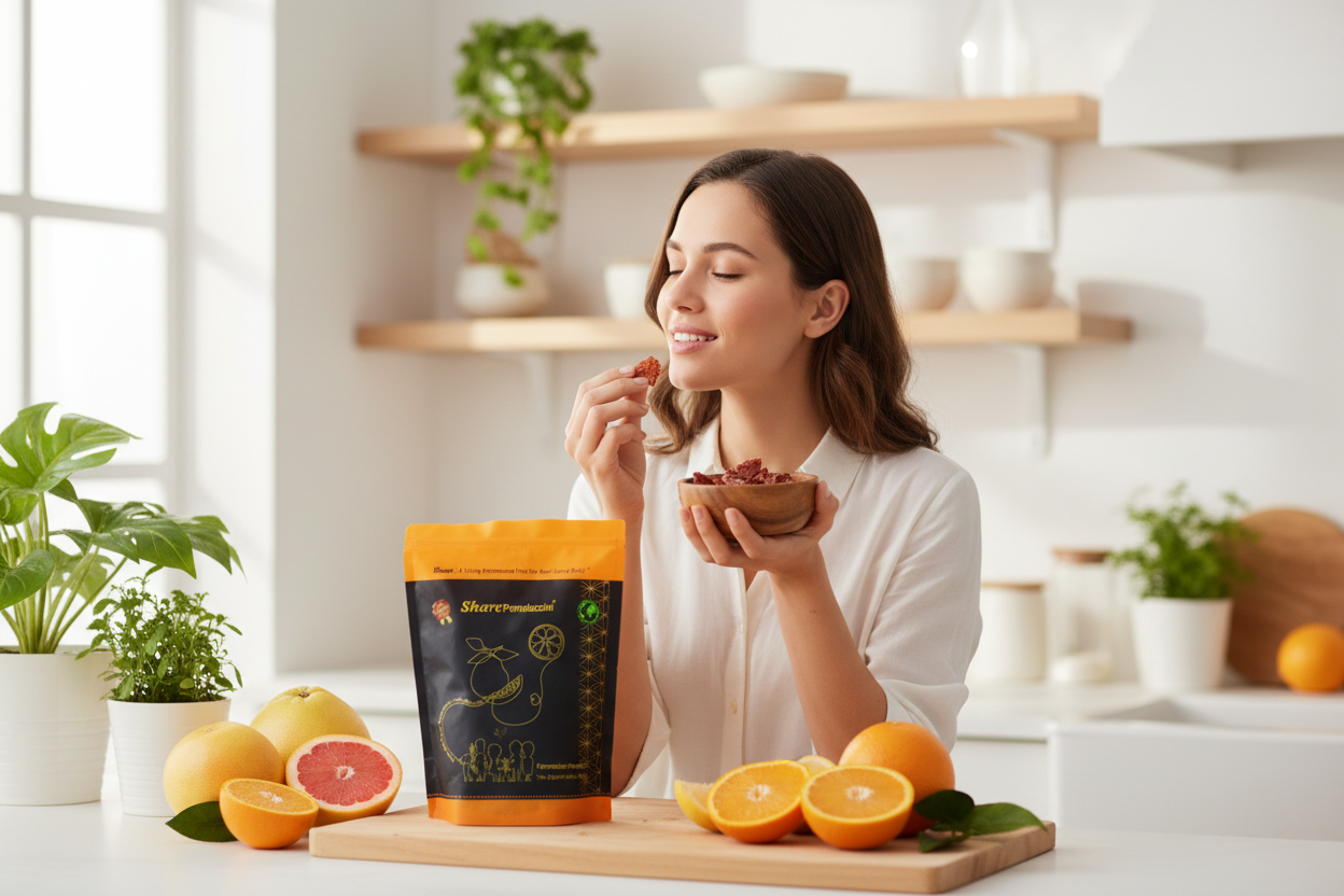 Share Pomelozzini Pampelmuse fermentiert Frau