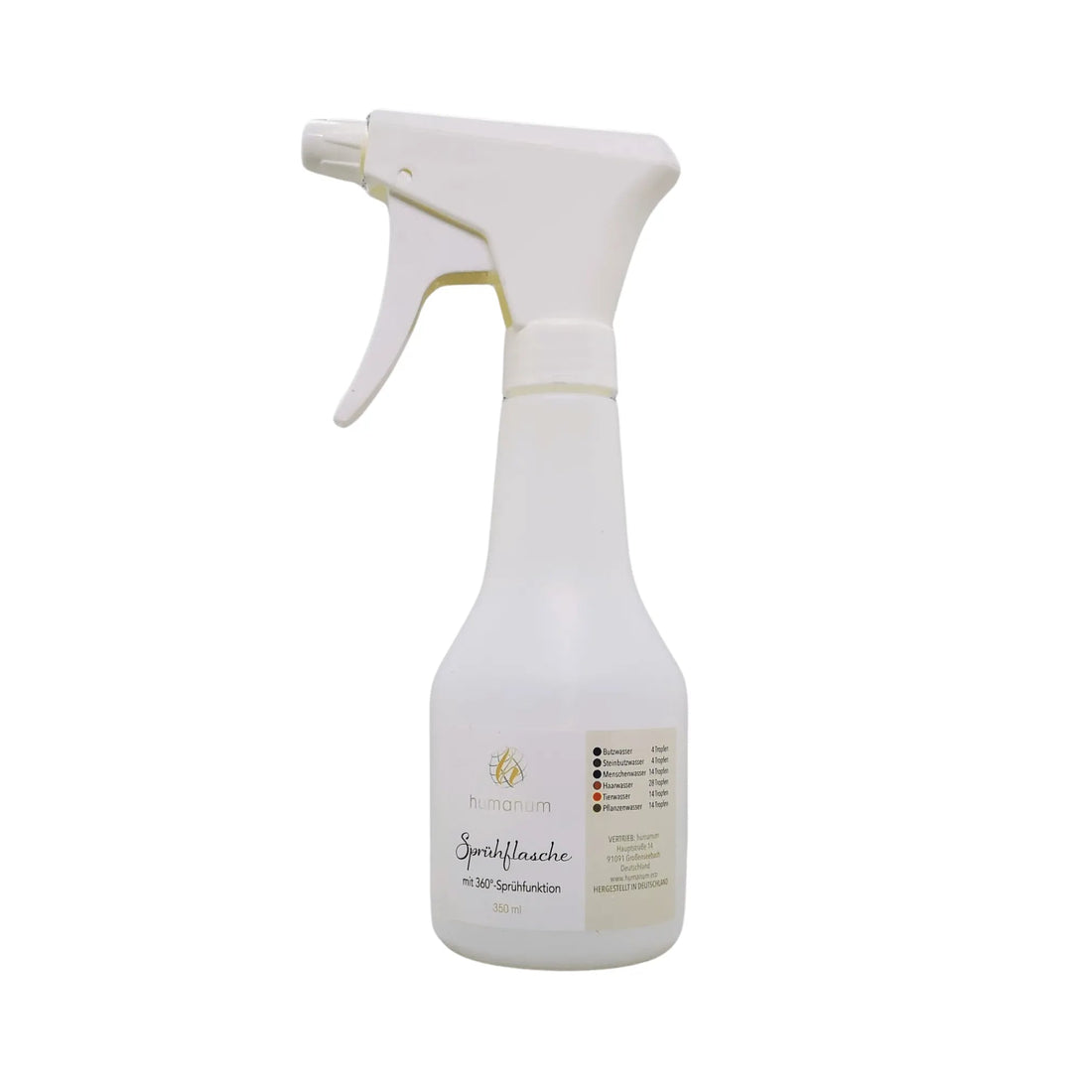 Sprühflasche 350ml - Haushalt -Humanum Kornkammer Natur