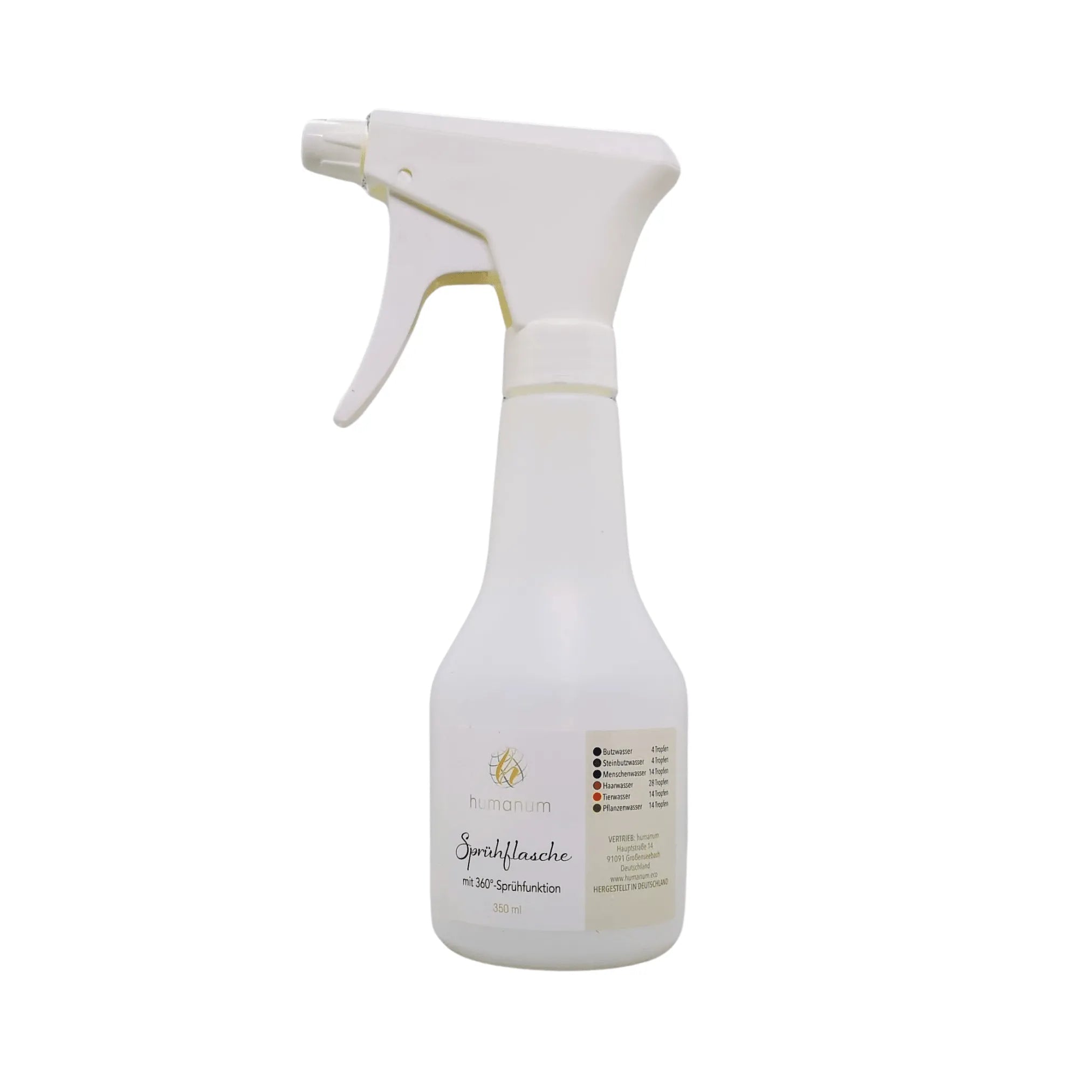 Sprühflasche 350ml - Haushalt -Humanum Kornkammer Natur