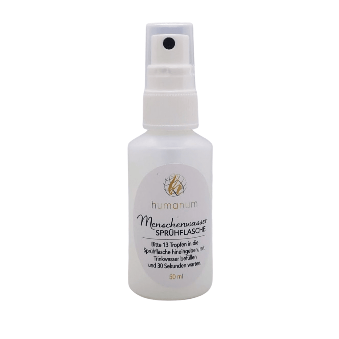 Sprühflasche für 50 ml (ohne Inhalt) - HaushaltHumanum Kornkammer Natur