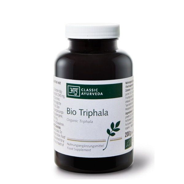 Triphala Bio Tabletten - 200g von Classic Ayurveda - NahrungsergänzungClassic Ayurveda Kornkammer Natur