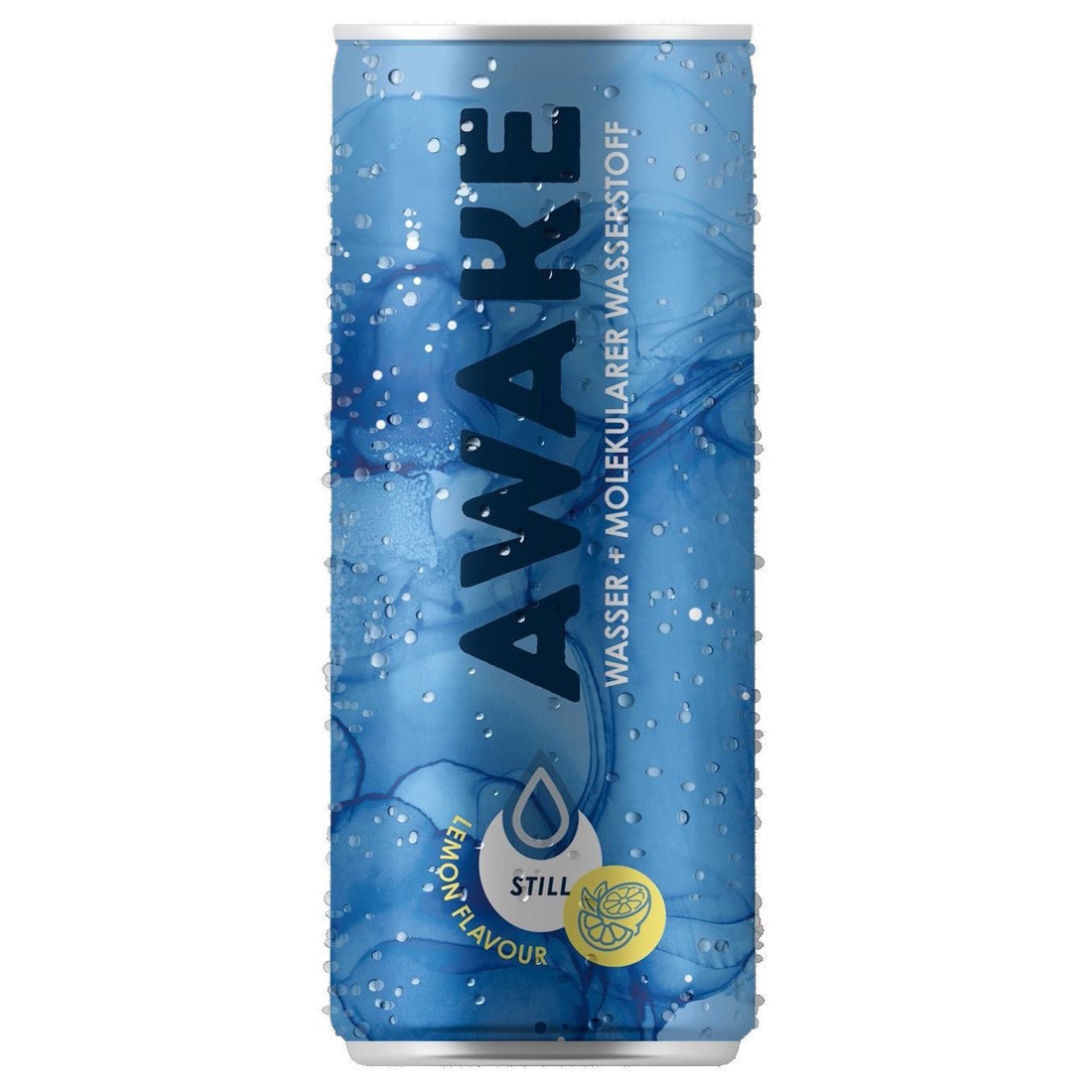 AWAKE Wasser + molekularer Wasserstoff - Dose 250ml - H2 Vital GmbH Kornkammer Natur