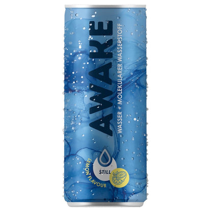 AWAKE Wasser + molekularer Wasserstoff - Dose 250ml - H2 Vital GmbH Kornkammer Natur