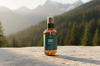 Zirbenspray - Raumduft mit Zirbenöl aus Wildwuchs - 100 ml - Unimedica - RaumsprayUnimedica Kornkammer Natur