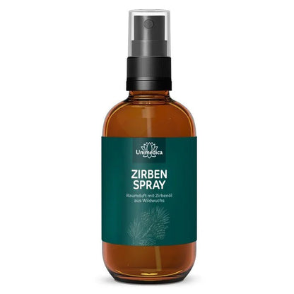 Zirbenspray - Raumduft mit Zirbenöl aus Wildwuchs - 100 ml - Unimedica - RaumsprayUnimedica Unimedica Unimedica Kornkammer Natur