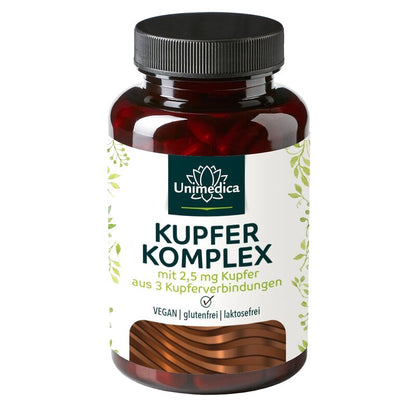 Kupfer-Komplex mit 3 Kupferverbindungen