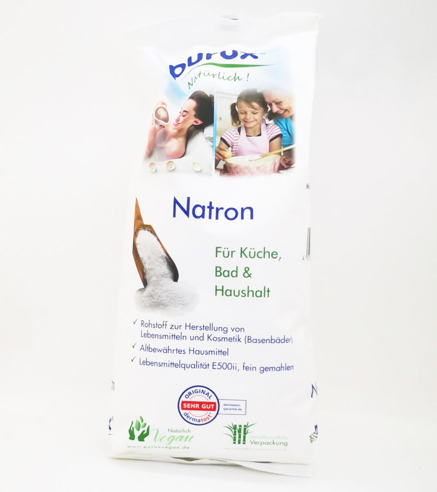 Natron Pulver Haushaltsbedarf Küche Bad Haushalt Purux Kornkammer Natur  Natriumhydrogencarbonat Rohrzucker