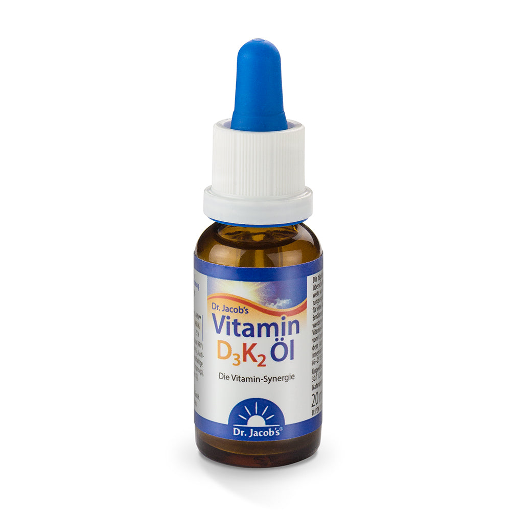 Vitamin D3 K2 Öl Darmgesundheit  Bewegung  Pflanzen und Tiere  Nahrungsergänzungsmittel  Dr. Jacbos Immunsystem Darm Zähne Knochen &amp; Gelenke Darmgesundheit
